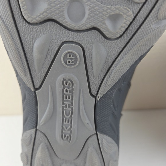 Skechers Vegan Reggae Fest 2.0 Zip On Ankle Boots Shoes Black Gray Women's 11 - Picture 12 of 14